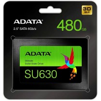 Твердотельный накопитель ADATA SSD Ultimate SU630, 480GB, 2.5 7mm, SATA3, 3D QLC, R/W 520/450MB/s, IOPs 40 000/65 000, TBW 100, DWPD 0.2