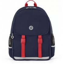 Рюкзак школьный NINETYGO Genki School Backpack (темно-синий)