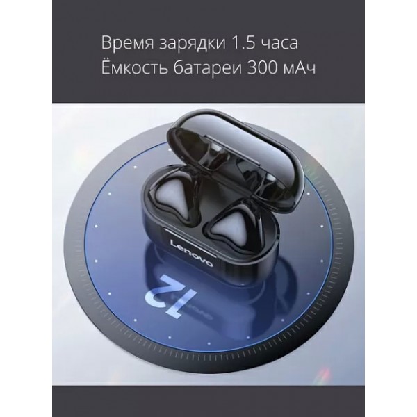 Беспроводные наушники Lenovo LivePods LP40 (Black) XIAOMI