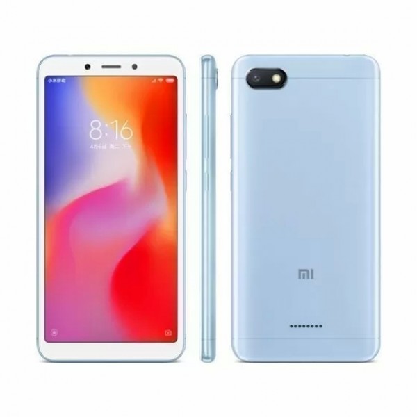 Смартфон Redmi 6A 32GB/2GB (Blue/Голубой) XIAOMI