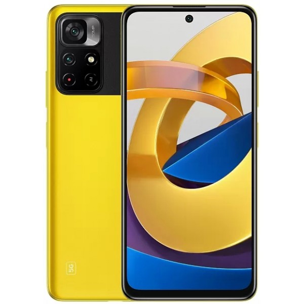 Смартфон Poco M4 Pro 5G 4Gb/64Gb RU (POCO Yellow) XIAOMI