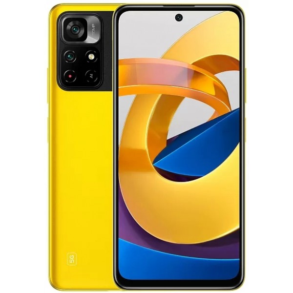 Смартфон Poco M4 Pro 5G 4Gb/64Gb (POCO Yellow) XIAOMI