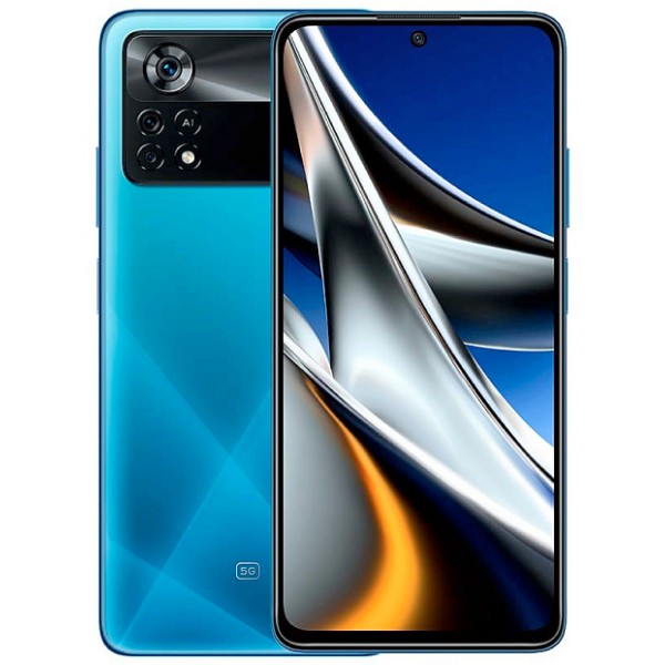 Смартфон Poco X4 Pro 5G 6Gb/128Gb (Laser Blue) XIAOMI