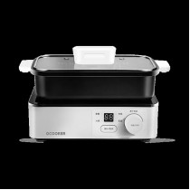 Электросковорода Qcooker Circle Kitchen Mini Lunch Machine (White/Белый)