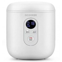 Рисоварка Qcooker Circling Kitchen Mini Rice Cooker 1.2L (White/Белый)