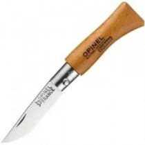 Нож Opinel №2 углеродистая сталь, рукоять из дерева бука, 111020