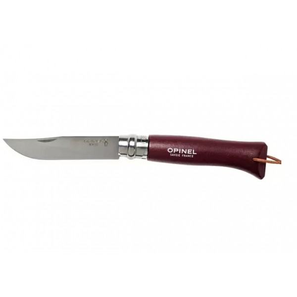 Нож Opinel №8 Trekking, нержавеющая сталь, бордовый, 002213 XIAOMI