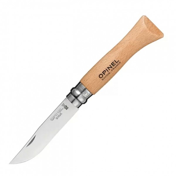 Нож Opinel №6, нержавеющая сталь, рукоять из бука, 123060 XIAOMI