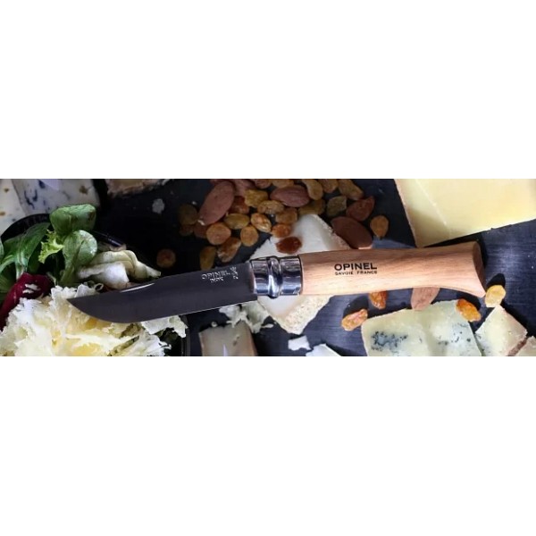 Нож Opinel №9, нержавеющая сталь, рукоять из дерева бука, блистер, 001254 XIAOMI