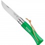 Нож Opinel №7 Trekking нержавеющая сталь, зеленый, 002210 XIAOMI
