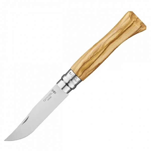 Нож Opinel №9, нержавеющая сталь, рукоять из оливкового дерева в картонной коробке, 002426 XIAOMI