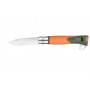Нож Opinel №12 Explore c инструментом для удаления клещей, оранжевый, 002454 XIAOMI
