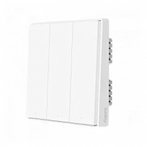 Умный выключатель Aqara Smart Wall Switch D1 Тройной без нулевой линии QBKG25LM (White)
