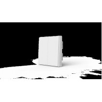 Выключатель настенный (две клавиши) Aqara Wall Switch (без нейтрали) (QBKG03LM) (White) RU