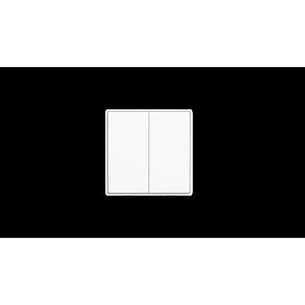 Выключатель настенный (две клавиши) Aqara Wall Switch (без нейтрали) (QBKG03LM) (White) RU XIAOMI