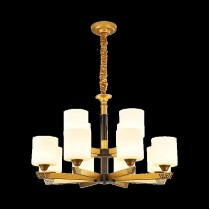 Люстра Huayi New Chinese Chandelier 12 Of Lamps (Brown/Коричневый)