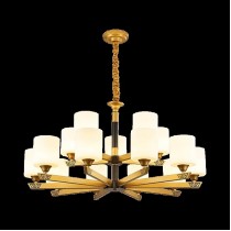 Люстра Huayi New Chinese Chandelier 15 Of Lamps (Brown/Коричневый)