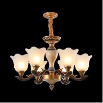 Люстра Huayi European Style Luxury Chandelier 6 Of Lamps (Brown/Коричневый)