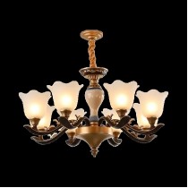 Люстра Huayi European Style Luxury Chandelier 8 Of Lamps (Brown/Коричневый)