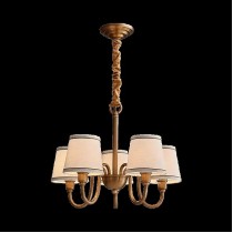 Люстра Huayi American Style Luxury Chandelier 5 Of Lamps (Brown/Коричневый)