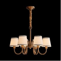 Люстра Huayi American Style Luxury Chandelier 6 Of Lamps (Brown/Коричневый)