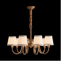 Люстра Huayi American Style Luxury Chandelier 8 Of Lamps (Brown/Коричневый)