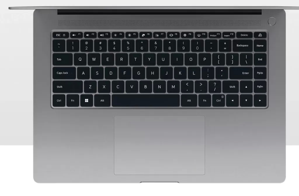 Дизайн клавиатуры ноутбука Xiaomi RedmiBook Pro 14" 2022